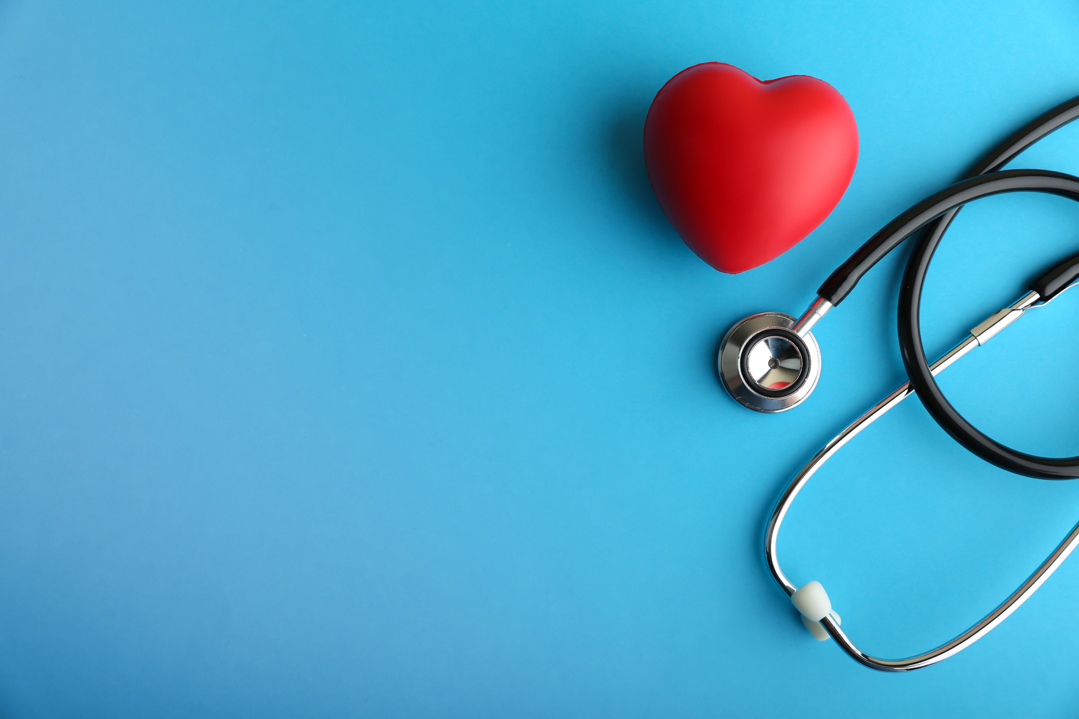 Image of heart and stethoscope